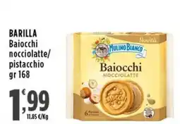 Rossotono Carrefour Barilla Baiocchi nocciolate offerta