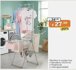 Al Pentolone Stendino in acciaio inox offerta