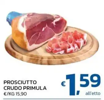 Prosciutto crudo primula