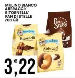 Vantaggio Cash&Carry Mulino Bianco Abbracci/ Ritornell/ Pan di Stelle offerta