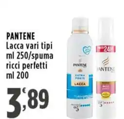 Rossotono Carrefour Pantene lacca vari tipi offerta