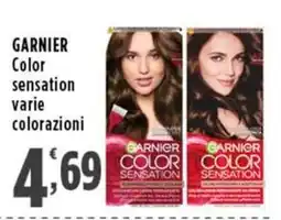 Rossotono Carrefour Garnier Color Sensation offerta