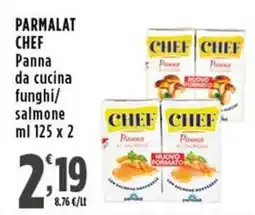 Rossotono Carrefour Parmalat Chef Panna da cucina funghi/salmone offerta