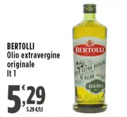 Rossotono Carrefour Olio extravergine originale Bertolli offerta