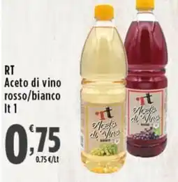 Rossotono Carrefour Aceto di vino offerta