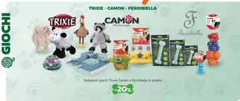 Tantissimi giochi Trixie, Camon e Ferribiella