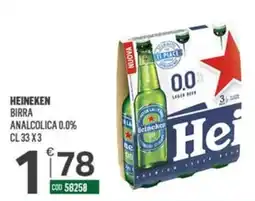 Tutto Risparmio Cash&Carry Heineken birra analcolica offerta