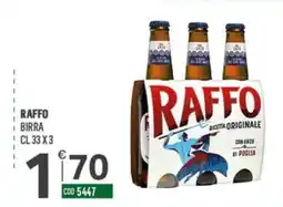 Tutto Risparmio Cash&Carry Raffo birra offerta