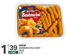 Tutto Risparmio Cash&Carry Martini bastoncini di pollo storti offerta