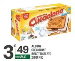 Tutto Risparmio Cash&Carry Algida Cucciolone Biscotti Gelato offerta