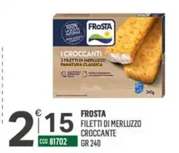 Tutto Risparmio Cash&Carry Frosta filetti di merluzzo croccante offerta