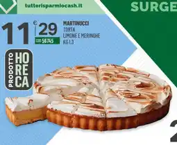 Tutto Risparmio Cash&Carry Martinucci torta limone e meringhe offerta