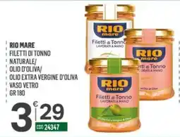 Tutto Risparmio Cash&Carry Rio Mare filetti di tonno offerta