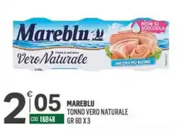 Tutto Risparmio Cash&Carry Mareblu tonno vero naturale offerta