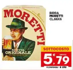 Despar Sicilia Birra Moretti offerta