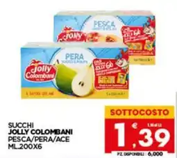 Despar Sicilia Succhi Jolly Colombani offerta