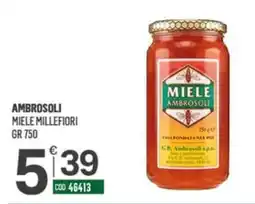 Tutto Risparmio Cash&Carry Miele millefiori Ambrosoli offerta