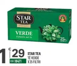 Tutto Risparmio Cash&Carry Star Tea Tè Verde offerta