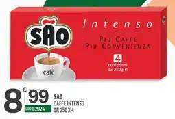Tutto Risparmio Cash&Carry SAO Caffè Intenso offerta