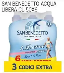 Rossotono Carrefour San Benedetto acqua libera offerta