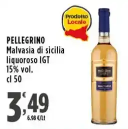Rossotono Carrefour Pellegrino Malvasia di sicilia liquoroso IGT offerta