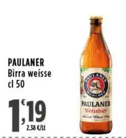 Rossotono Carrefour Paulaner Birra weisse offerta