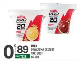 Tutto Risparmio Cash&Carry Milk Pro crema dessert offerta