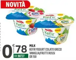 Tutto Risparmio Cash&Carry Milk Kefir Yogurt Colato Greco offerta