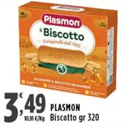Rossotono Carrefour Plasmon Biscotto offerta
