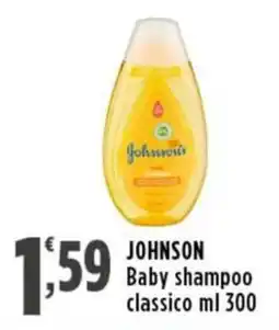 Rossotono Carrefour Johnson Baby shampoo classico offerta