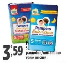Rossotono Carrefour Pampers pannolini/mutandino offerta