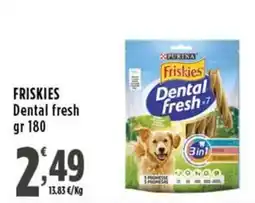 Rossotono Carrefour Friskies Dental fresh offerta