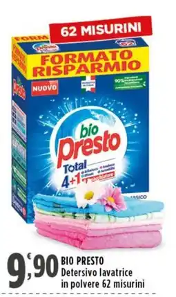 Rossotono Carrefour Bio Presto Detersivo lavatrice offerta