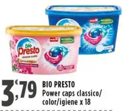 Rossotono Carrefour Bio Presto Power caps classico offerta