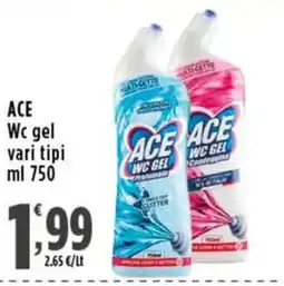 Rossotono Carrefour Ace wc gel offerta