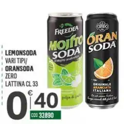 Tutto Risparmio Cash&Carry Lemonsoda vari tipi / Oransoda zero offerta