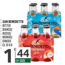 Tutto Risparmio Cash&Carry San Benedetto Bitter Bianco/ Rosso/ Biondo/ Ginger offerta