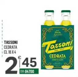 Tutto Risparmio Cash&Carry Tassoni cedrata offerta