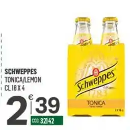 Tutto Risparmio Cash&Carry Schweppes Tonica/Lemon offerta