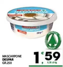Despar Sicilia Mascarpone Despar offerta