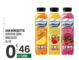 Tutto Risparmio Cash&Carry San Benedetto Succoso Zero offerta