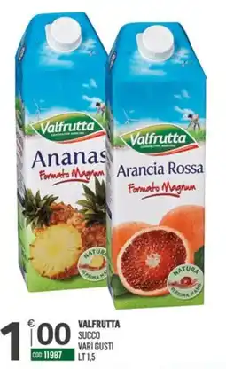 Tutto Risparmio Cash&Carry Valfrutta succo vari gusti offerta