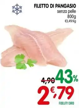 D'Ambros Filetto di pangasio senza pelle offerta
