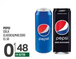 Tutto Risparmio Cash&Carry Pepsi Cola Classica/Max Zero offerta