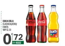 Tutto Risparmio Cash&Carry Coca Cola Classica/Zero/ Fanta Vap offerta