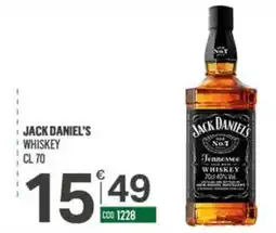 Tutto Risparmio Cash&Carry Jack Daniel's whiskey offerta