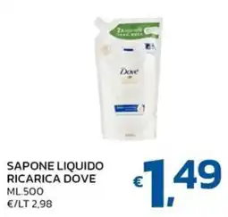 Ok Market Sapone liquido ricarica Dove offerta