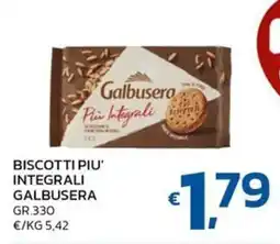 Ok Market Biscotti piu' integrali Galbusera offerta