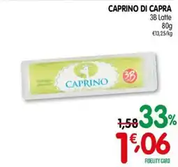 D'Ambros Caprino di capra 3B Latte offerta