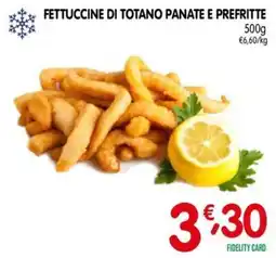 D'Ambros Fettuccine di totano panate e prefritte offerta